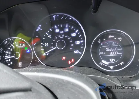 2019 Honda Hr-V Lx z USA, uszkodzony, nr VIN 3CZRU5H35KM703014